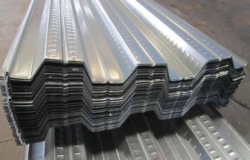 楼承板(建筑压型钢板或混凝土组合楼板)是采用镀锌钢板经辊压冷弯成型